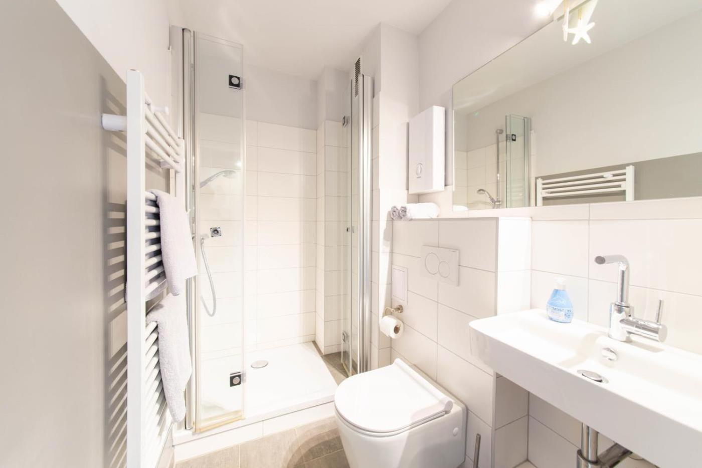 Ferienwohnung Heimathafen 샬베우츠 외부 사진
