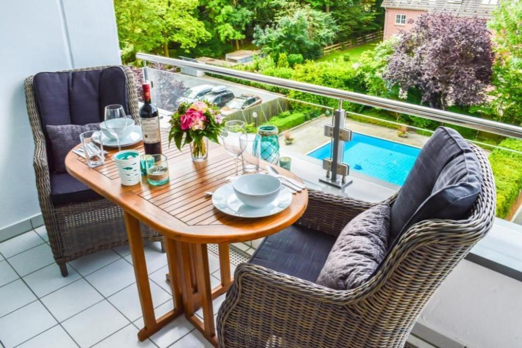 Ferienwohnung Heimathafen 샬베우츠 외부 사진