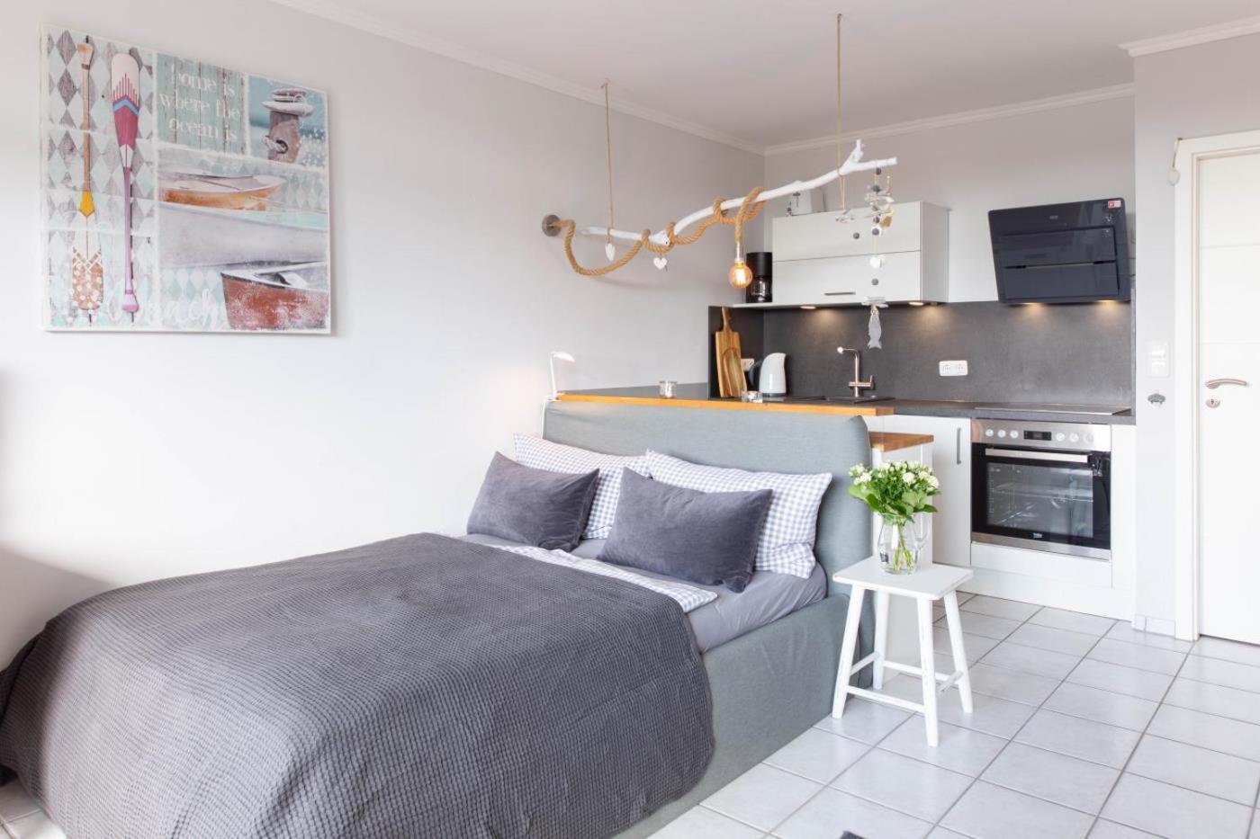 Ferienwohnung Heimathafen 샬베우츠 외부 사진